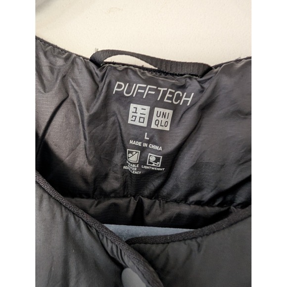Uniqlo Pufftech Compact Vest women's Large Black Packable lightweight outdoor - Picture 3 of 8